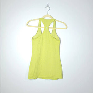 Lululemon Tank Top Cool Racerback Heathered Tree Frog Fitness Workout Yoga
